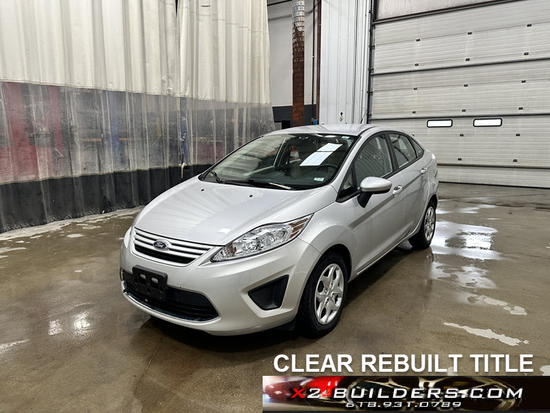 2011 Ford Fiesta S CLEAR REBUILT TITLE